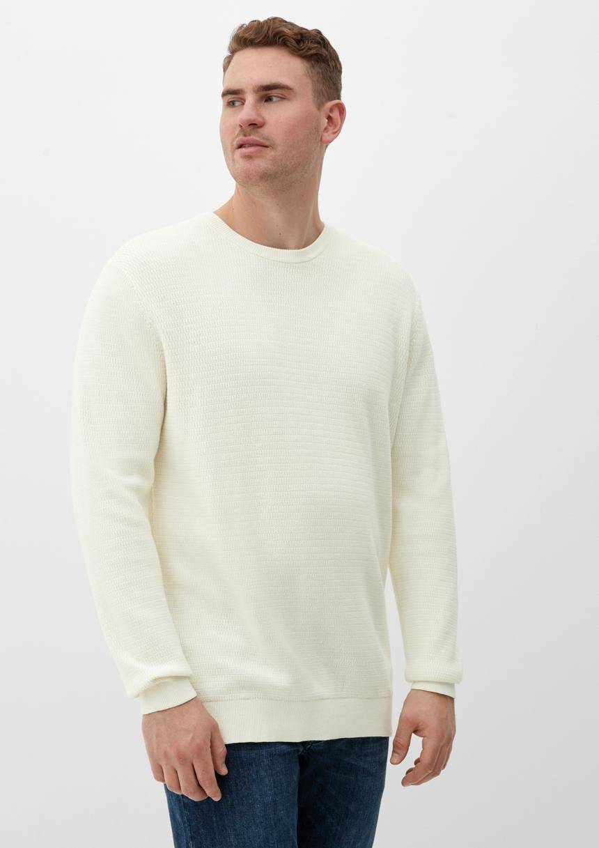 S.Oliver Pullover aus Strukturstrick