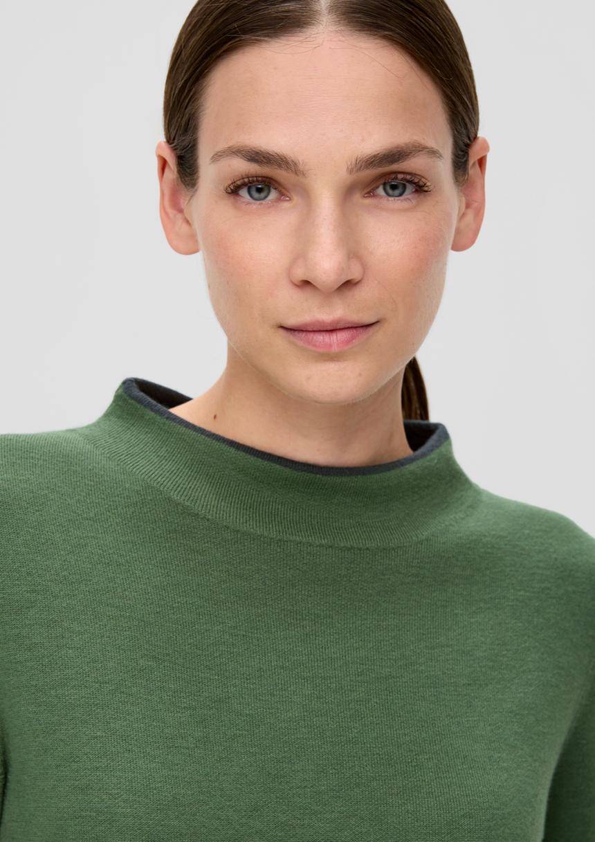 S.Oliver Pullover Aus Viskosemix