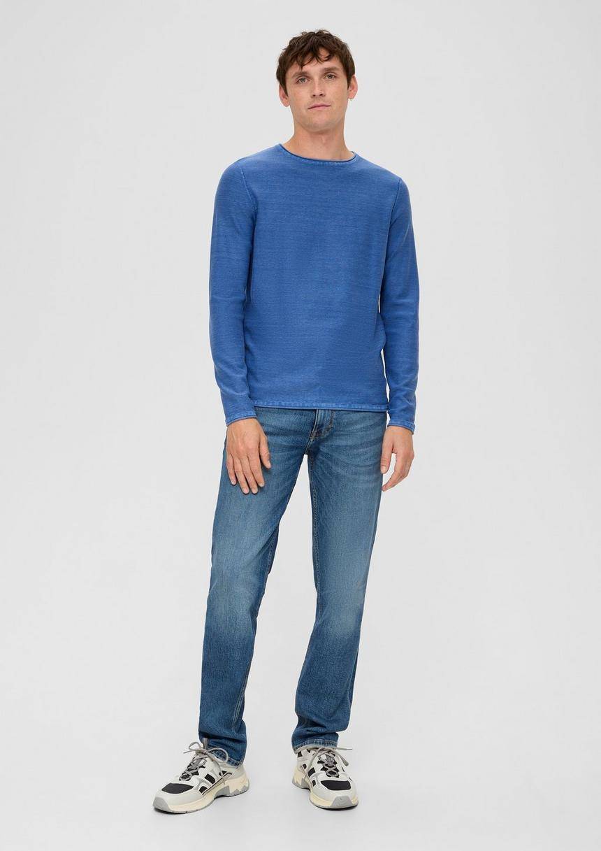 S.Oliver Pullover Mit Garment Dye