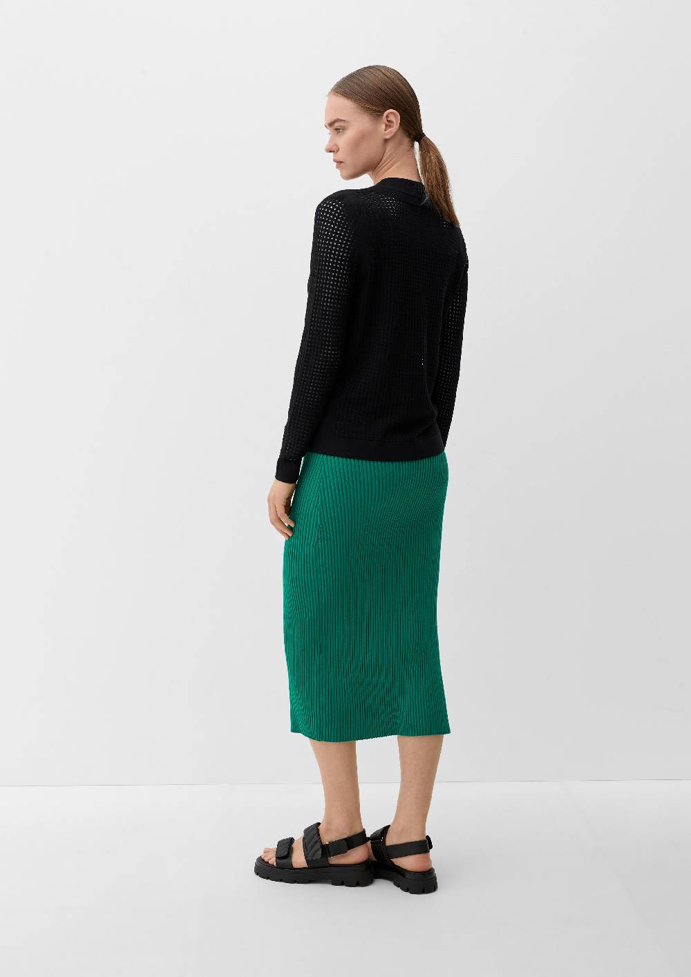 S.Oliver Pullover Mit Lochmuster