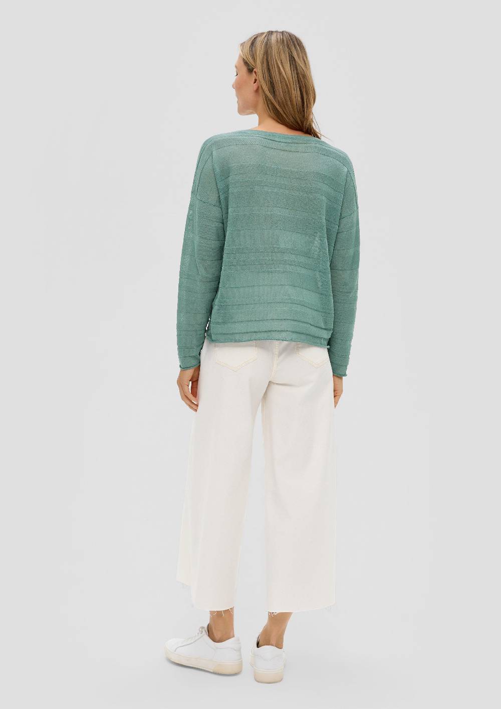 S.Oliver Pullover Mit Musterstruktur