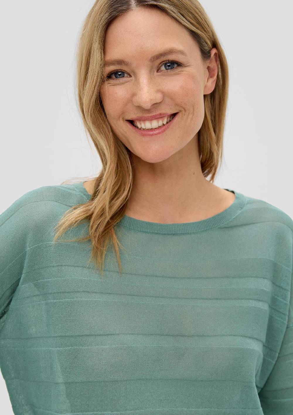 S.Oliver Pullover Mit Musterstruktur