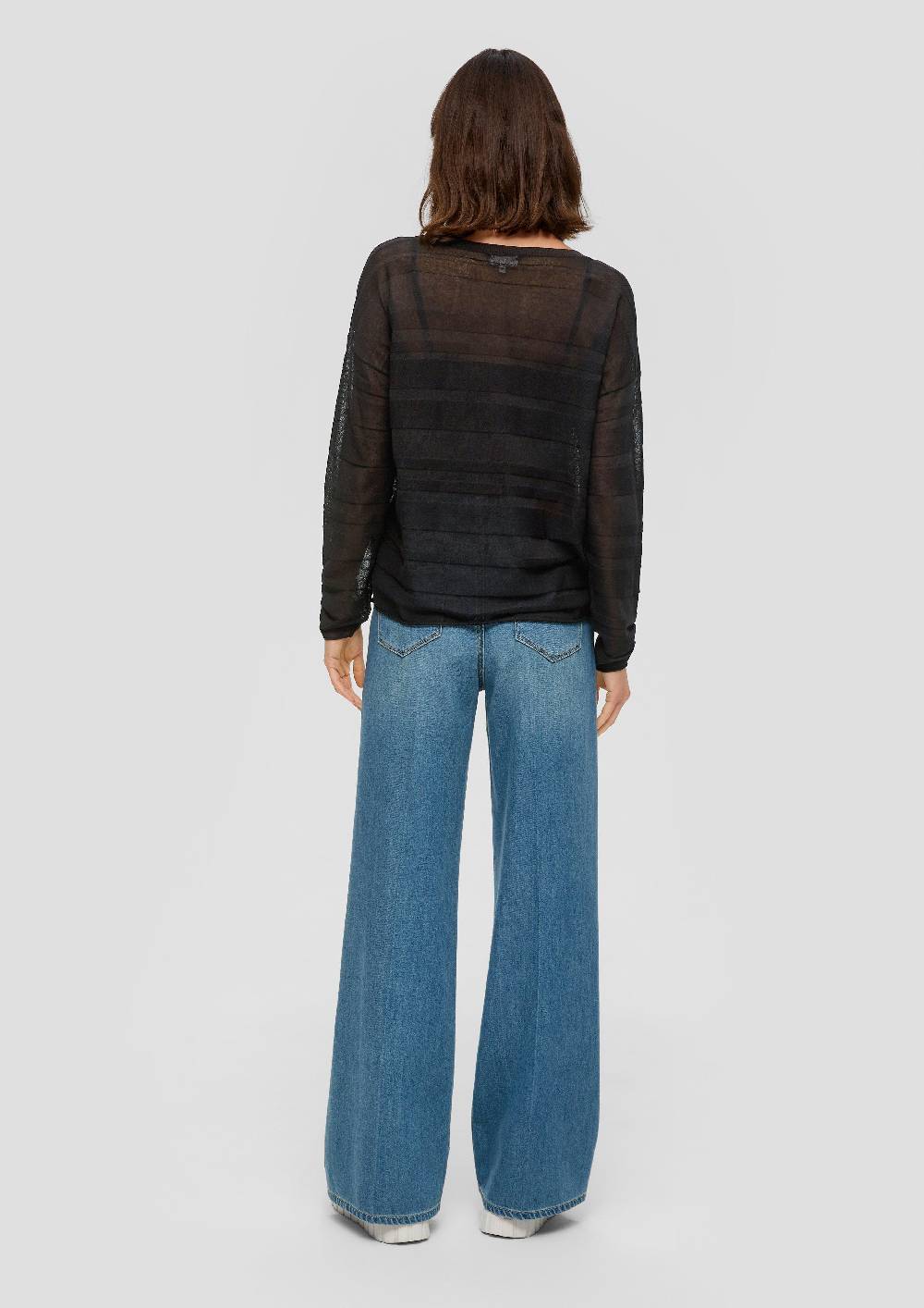 S.Oliver Pullover Mit Musterstruktur
