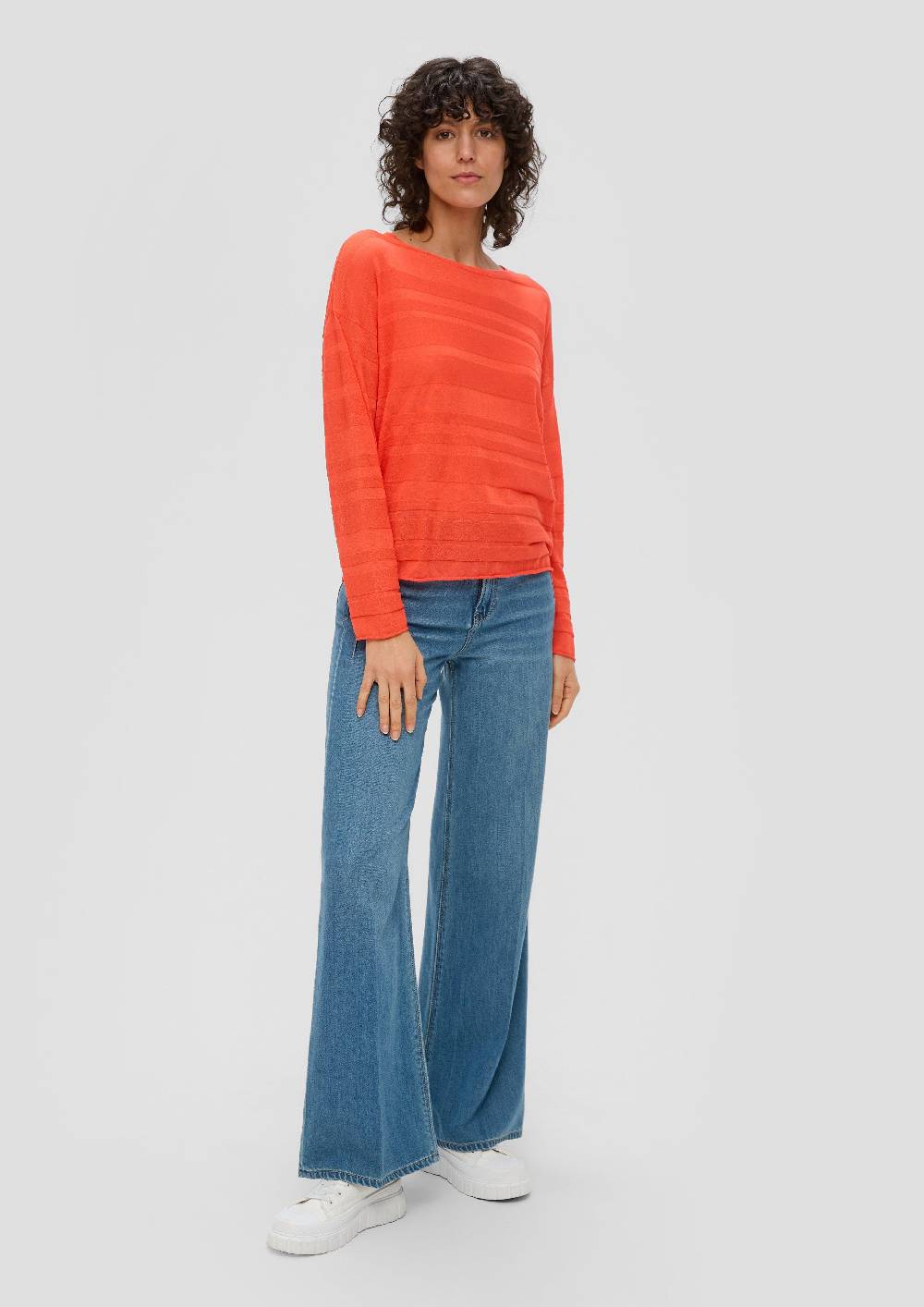 S.Oliver Pullover Mit Musterstruktur