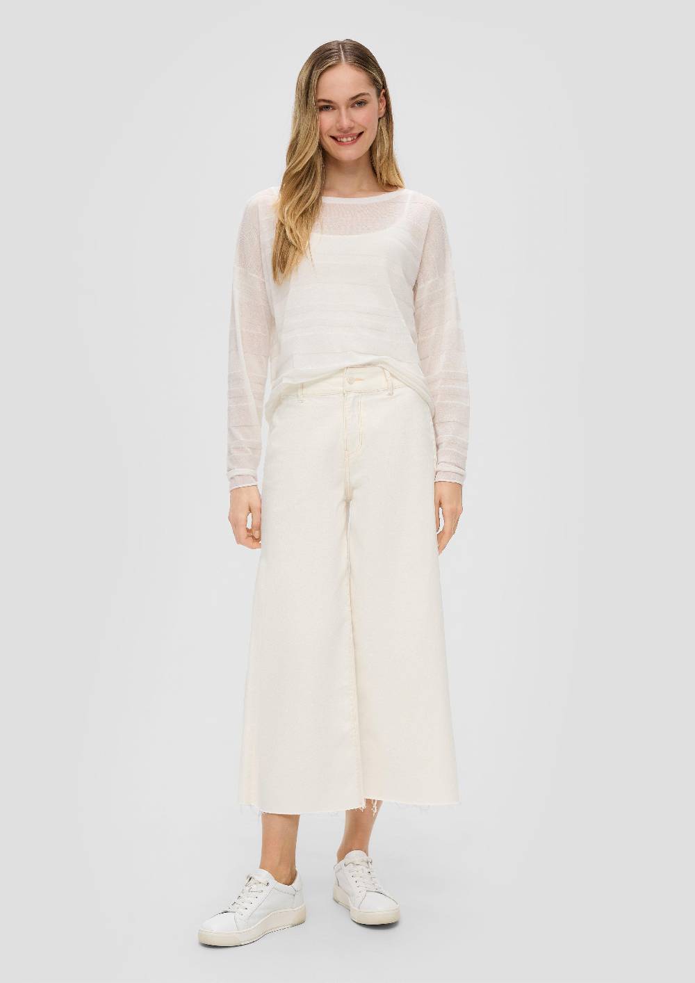 S.Oliver Pullover Mit Musterstruktur