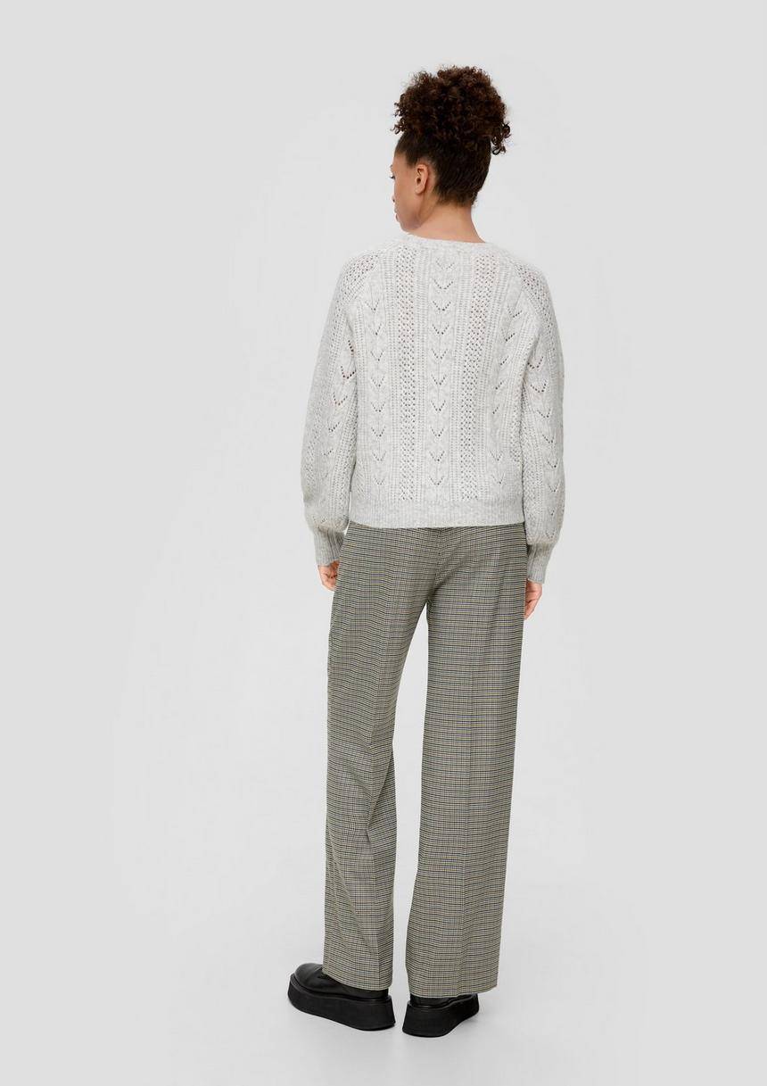S.Oliver Pullover Mit Strickmuster