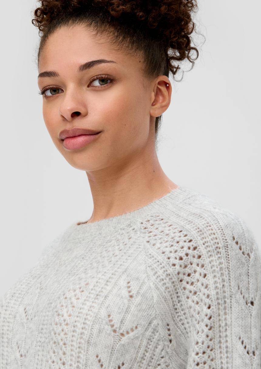S.Oliver Pullover Mit Strickmuster