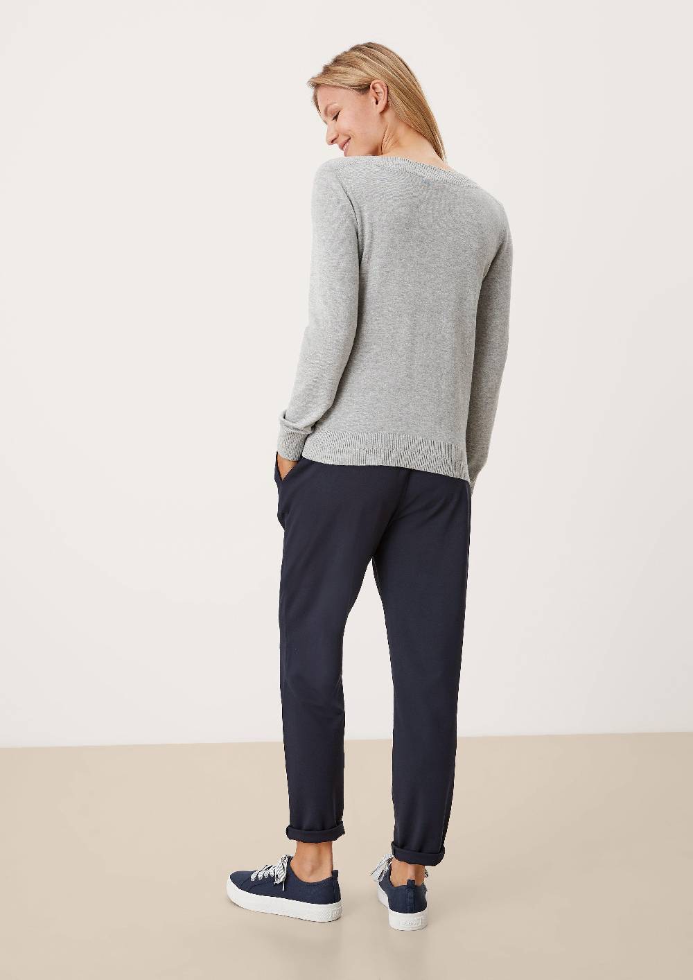 S.Oliver Pullover Mit U-Boot-Ausschnitt