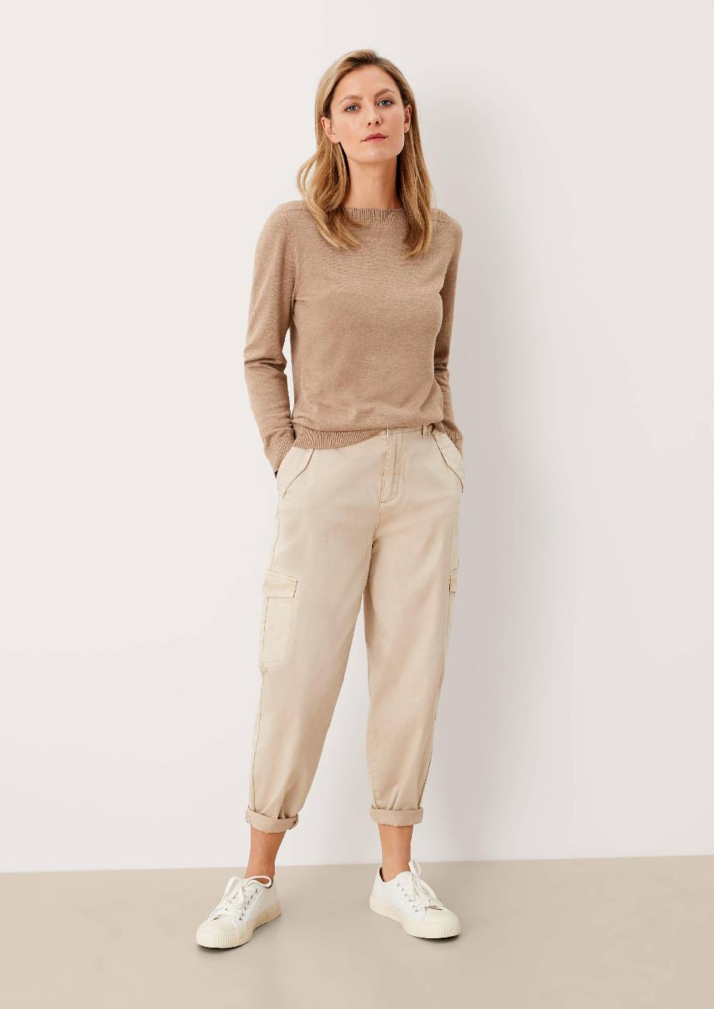 S.Oliver Pullover Mit U-Boot-Ausschnitt