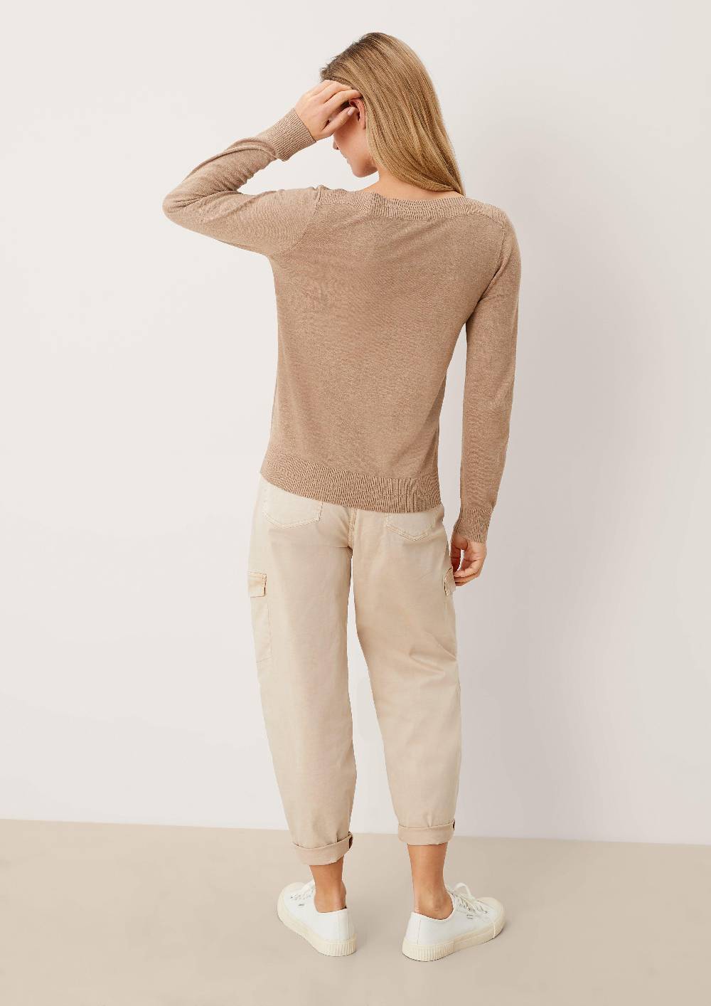 S.Oliver Pullover Mit U-Boot-Ausschnitt