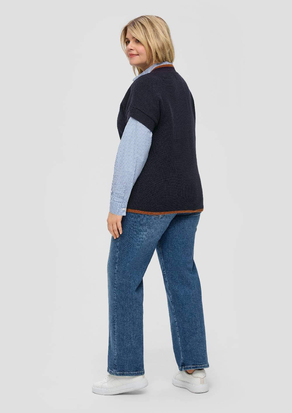 S.Oliver Pullover Mit V-Ausschnitt