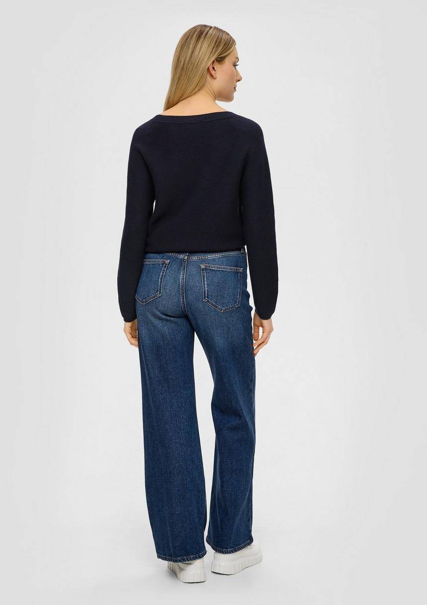 S.Oliver Pullover Mit V-Ausschnitt