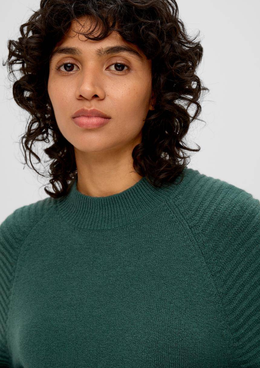 S.Oliver Pullover Mit Wollanteil