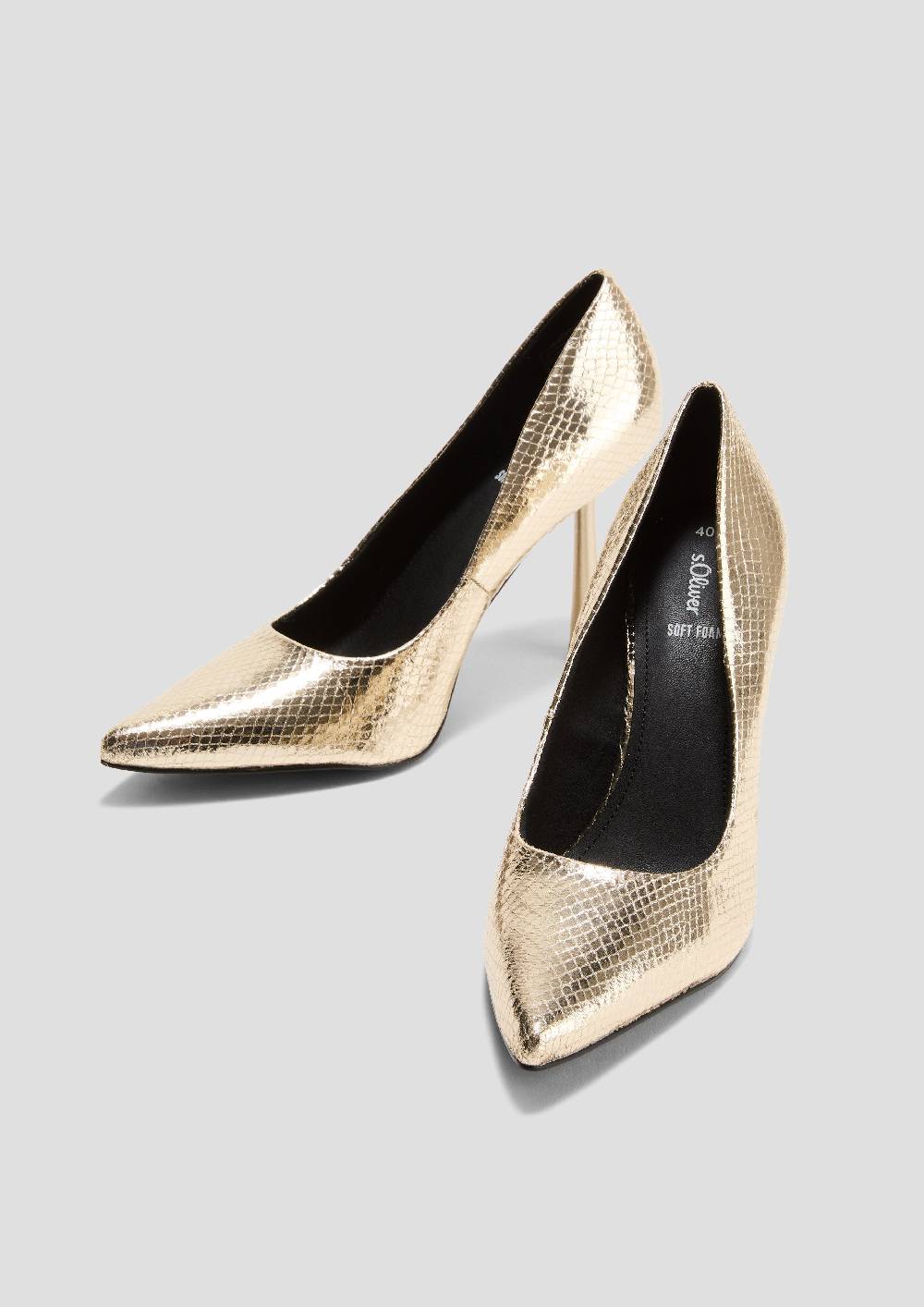 S.Oliver Pumps In Glanz-Optik