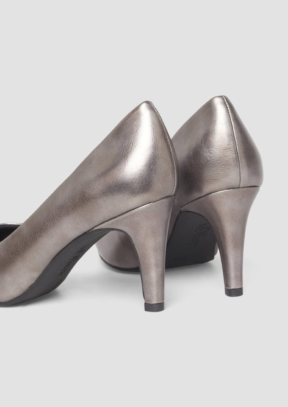 S.Oliver Pumps In Leder-Optik