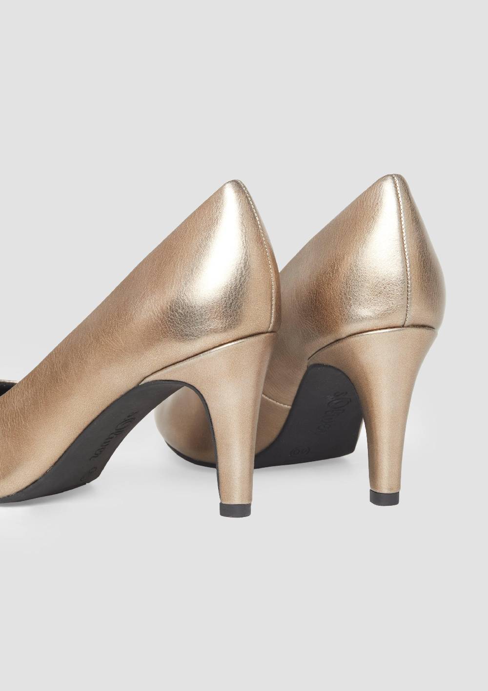 S.Oliver Pumps In Leder-Optik