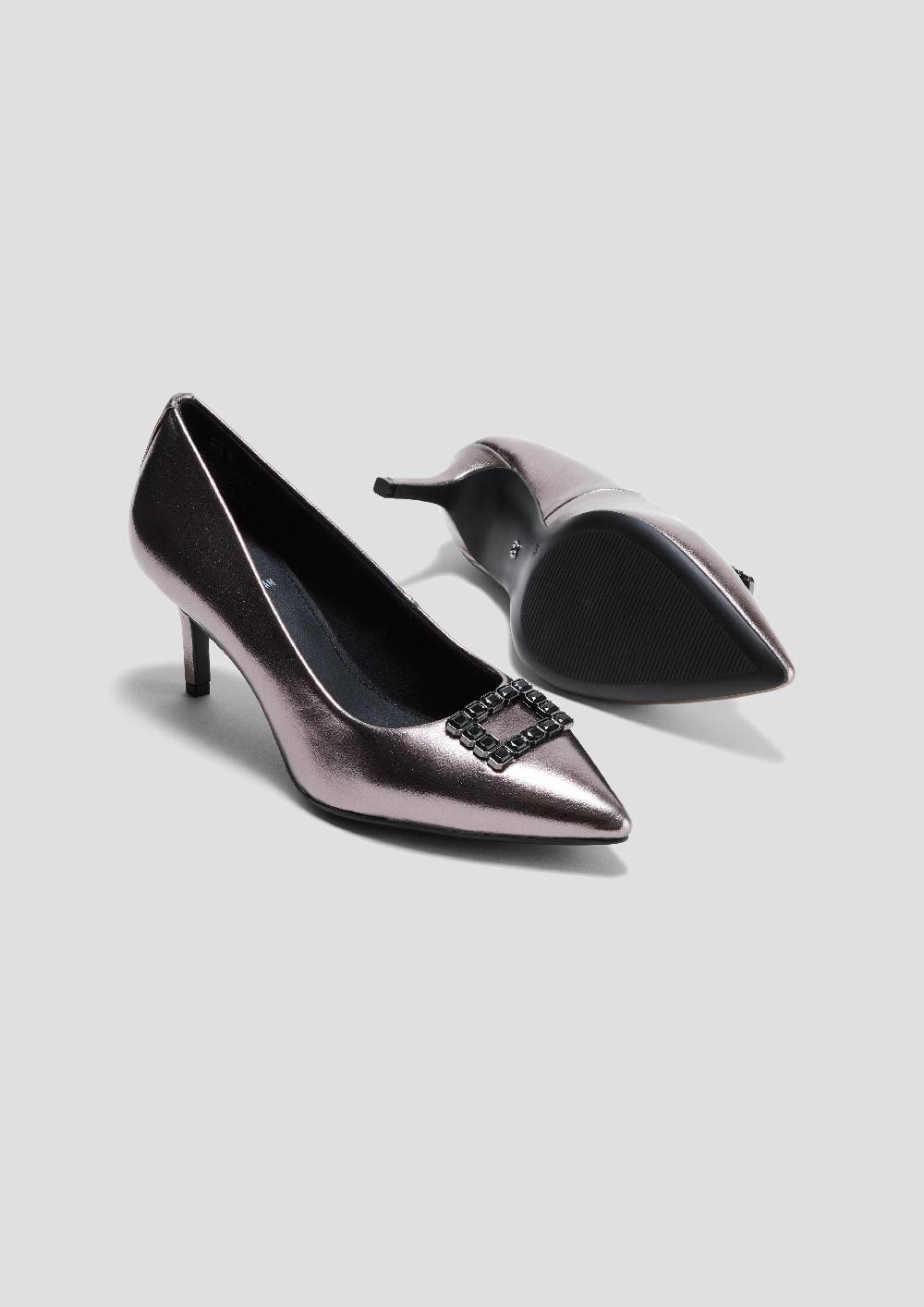 S.Oliver Pumps In Metallic-Optik