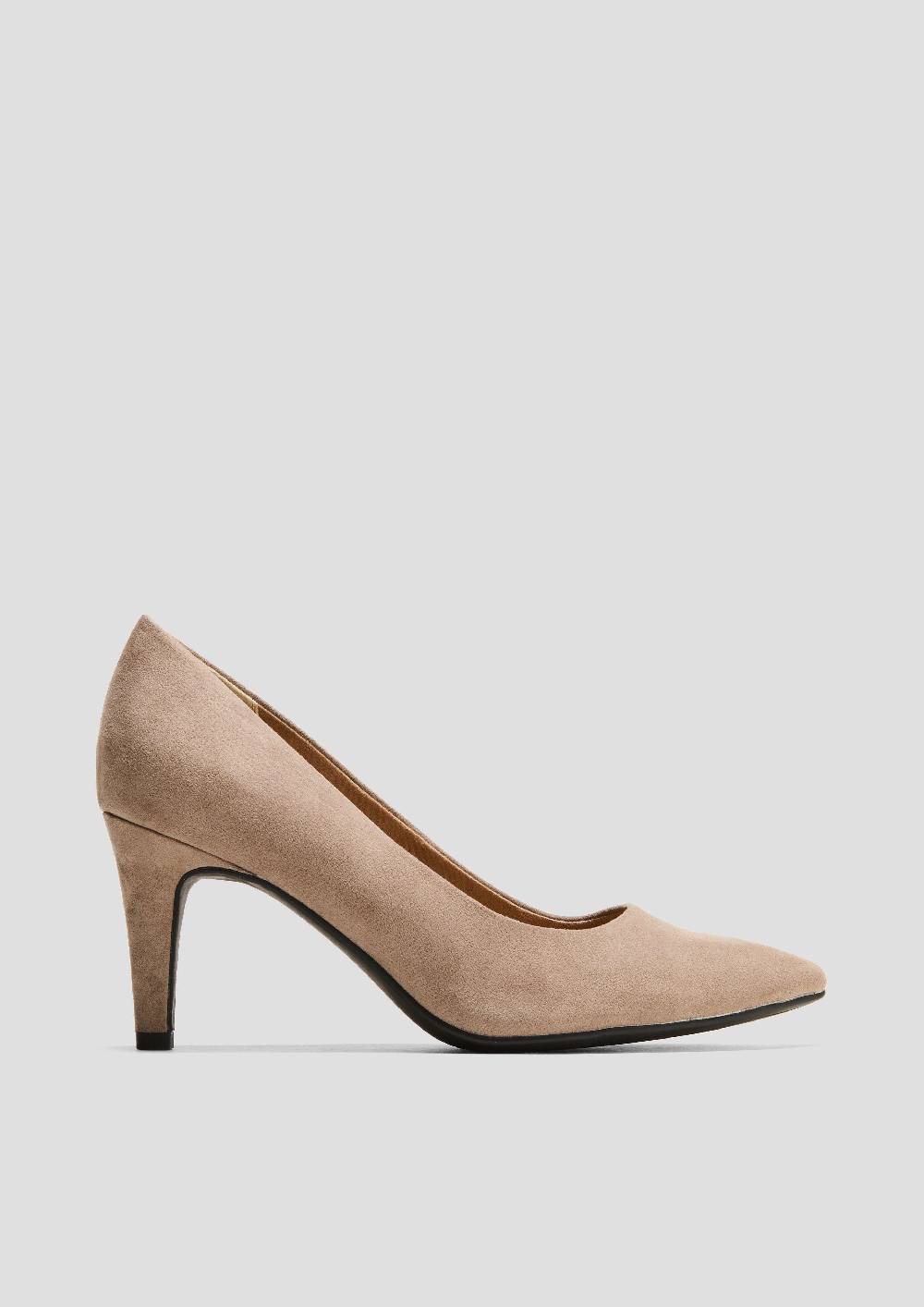 S.Oliver Pumps In Veloursleder-Optik