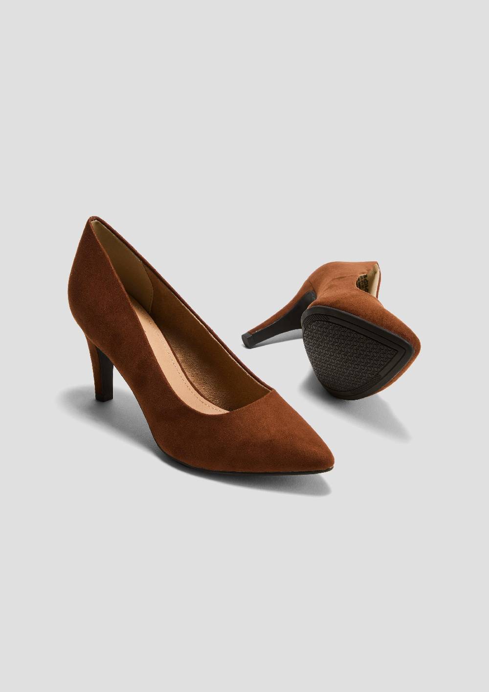 S.Oliver Pumps In Veloursleder-Optik