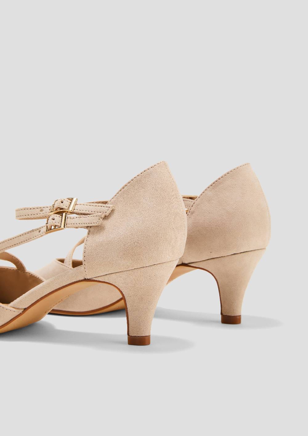 S.Oliver Pumps Mit Doppelten Riemchen