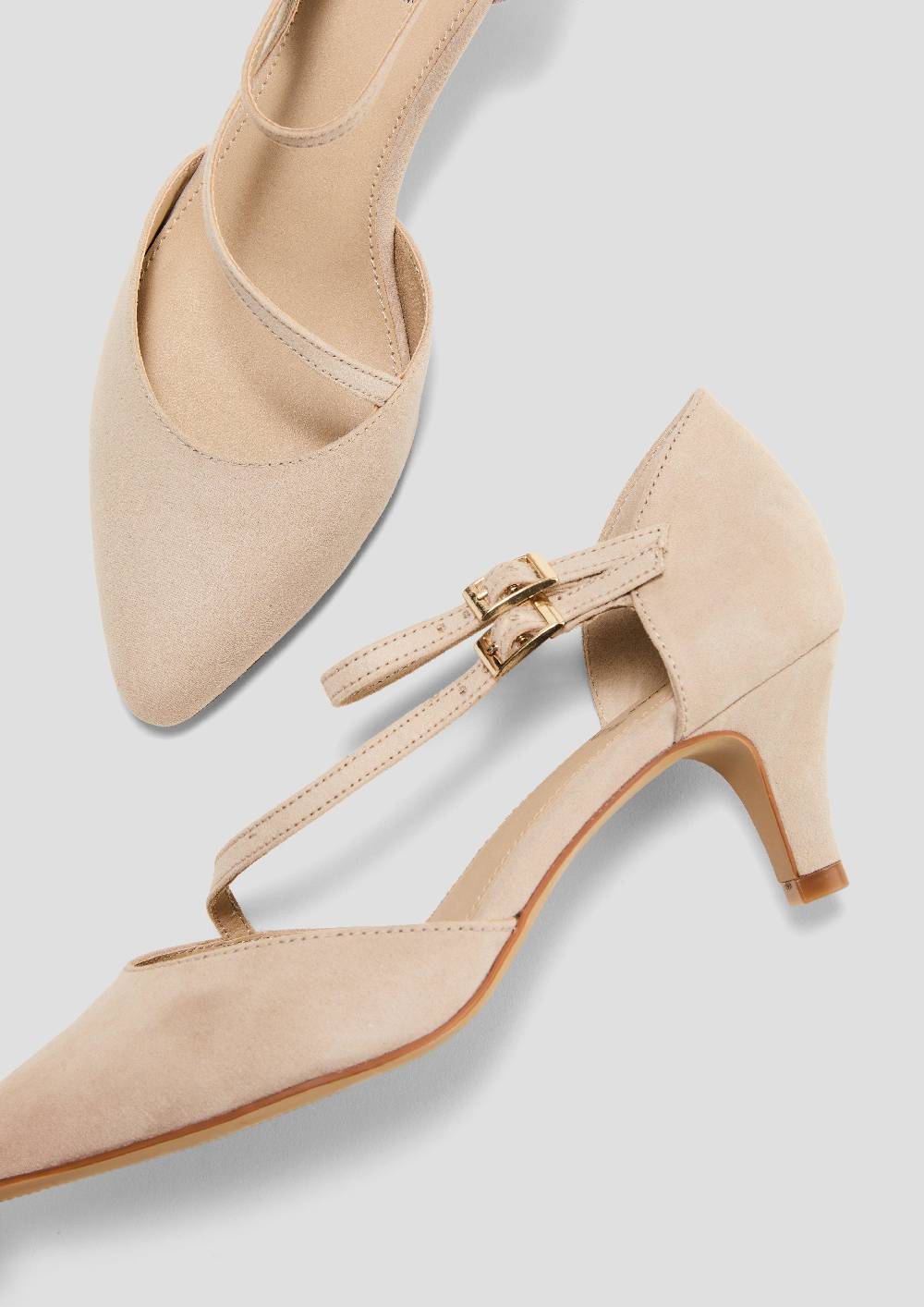 S.Oliver Pumps Mit Doppelten Riemchen