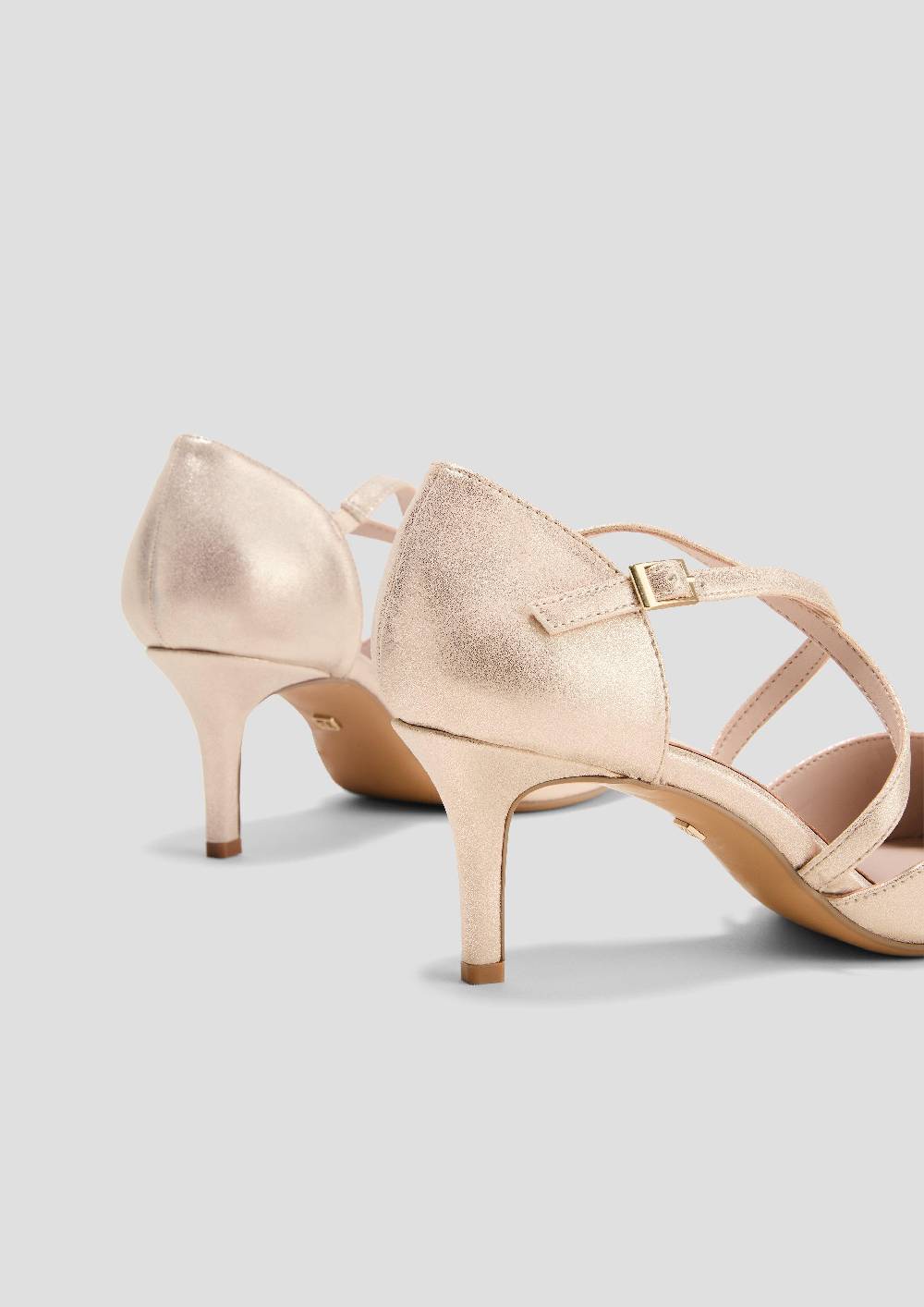 S.Oliver Pumps Mit Gekreuzten Riemchen