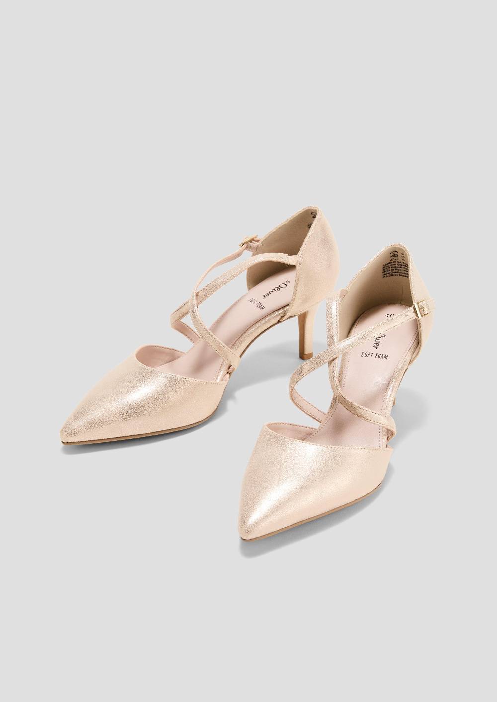 S.Oliver Pumps Mit Gekreuzten Riemchen
