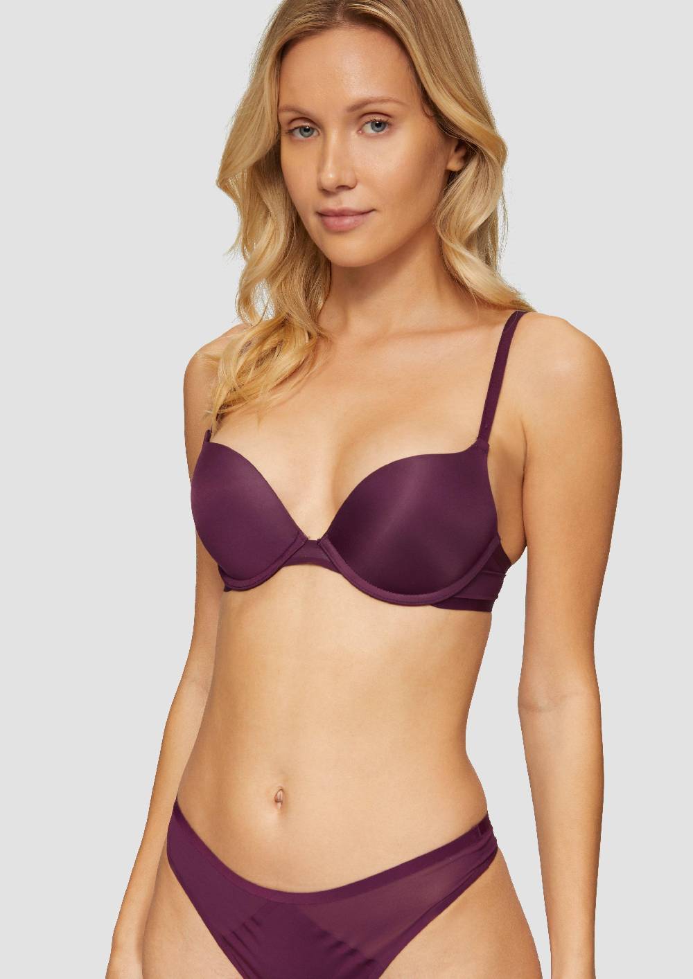 S.Oliver Push-up-BH In Glänzender Optik