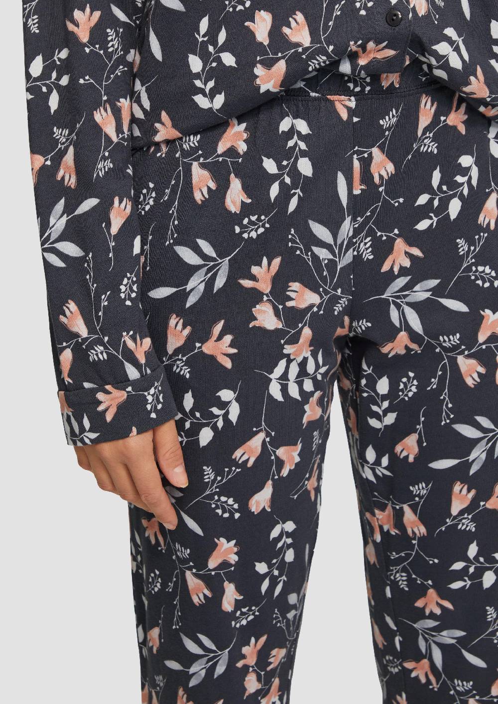 S.Oliver Pyjama Mit All-over-Print
