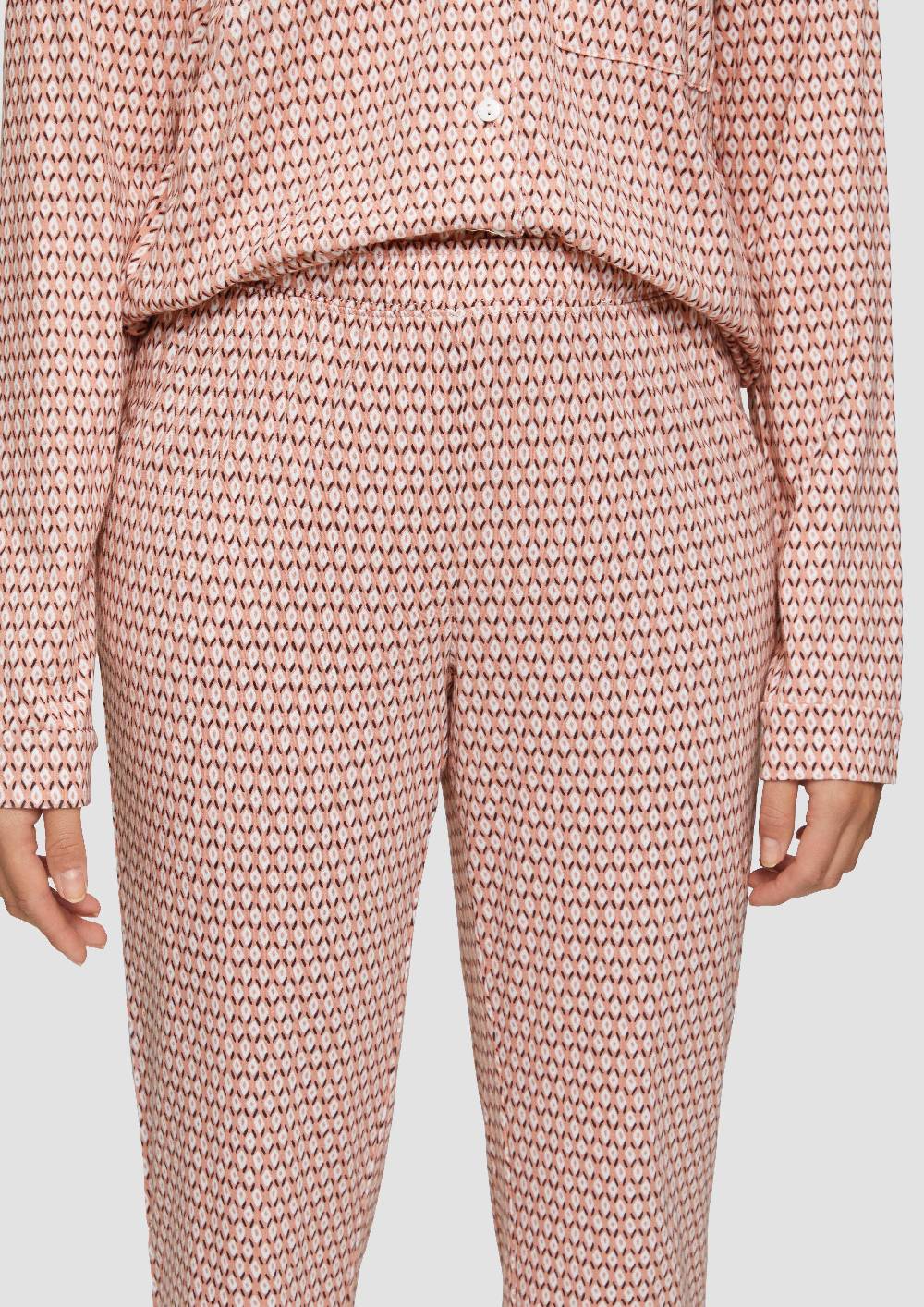 S.Oliver Pyjama Mit All-over-Print