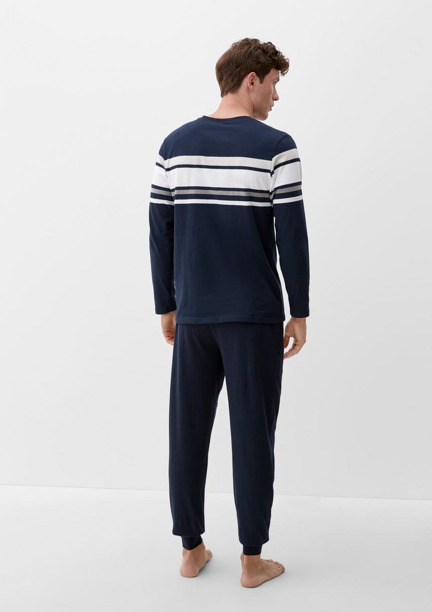 S.Oliver Pyjama Mit Streifen