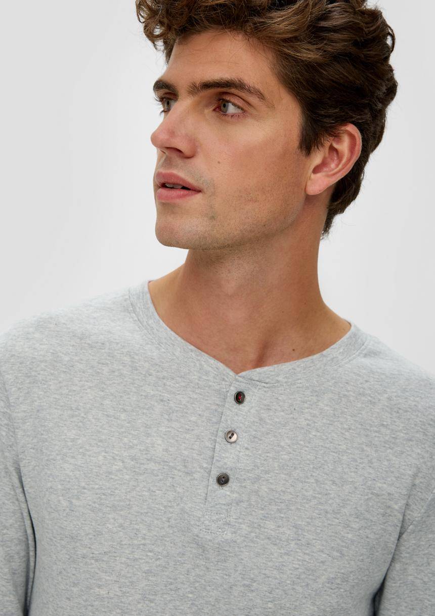 S.Oliver Pyjama-Shirt Aus Baumwolle