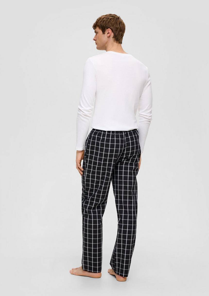 S.Oliver Pyjamahose Aus Baumwolle