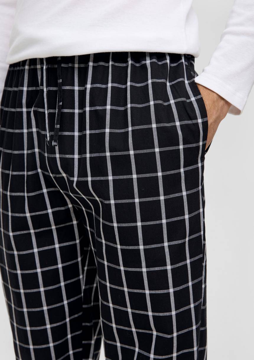 S.Oliver Pyjamahose Aus Baumwolle