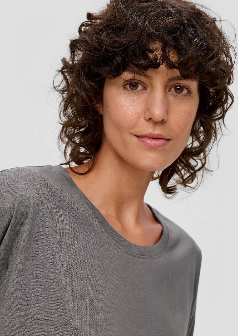 S.Oliver Pyjamashirt Aus Viskose-Baumwollmix