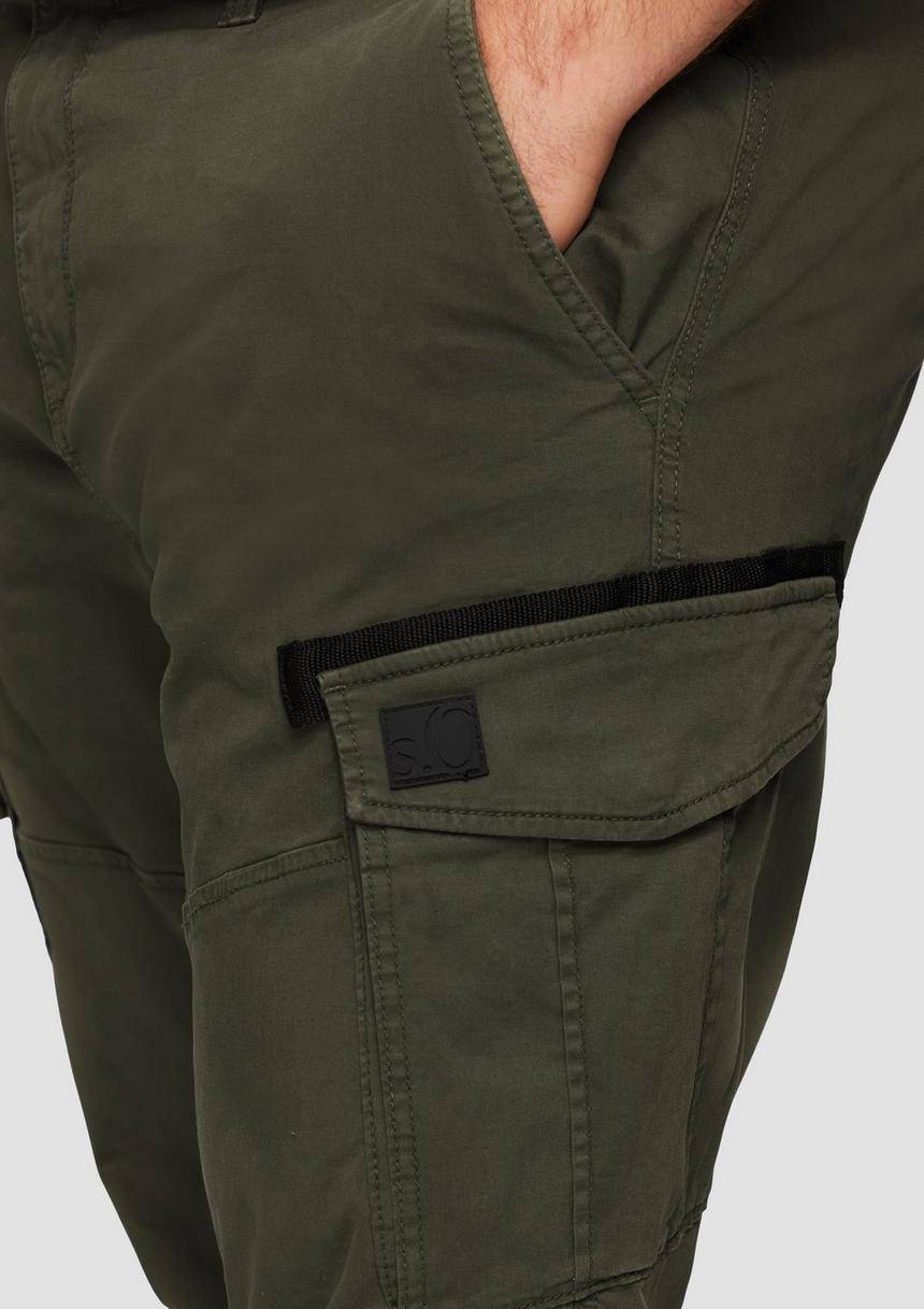S.Oliver Regular: Cargohose Mit Straight Leg