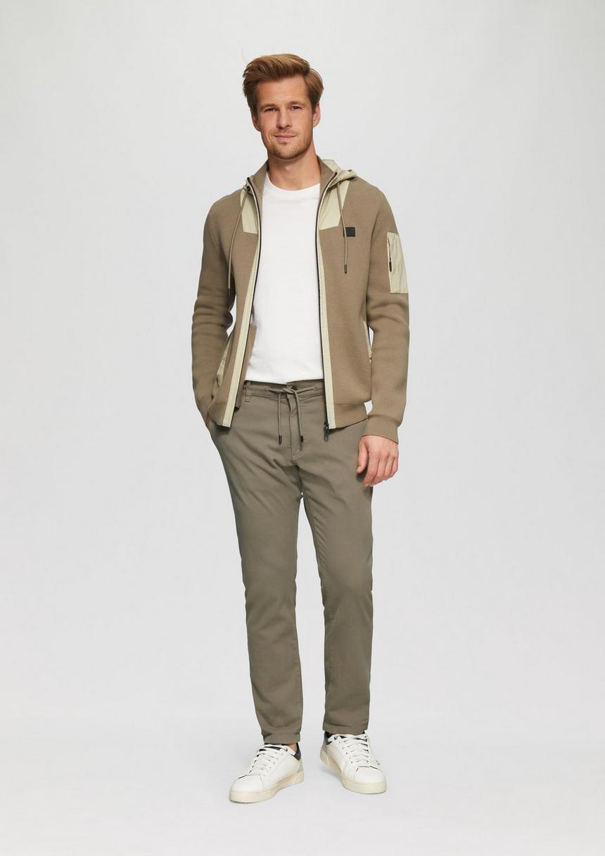 S.Oliver Regular: Chino-Jogger Mit Elastischem Bund