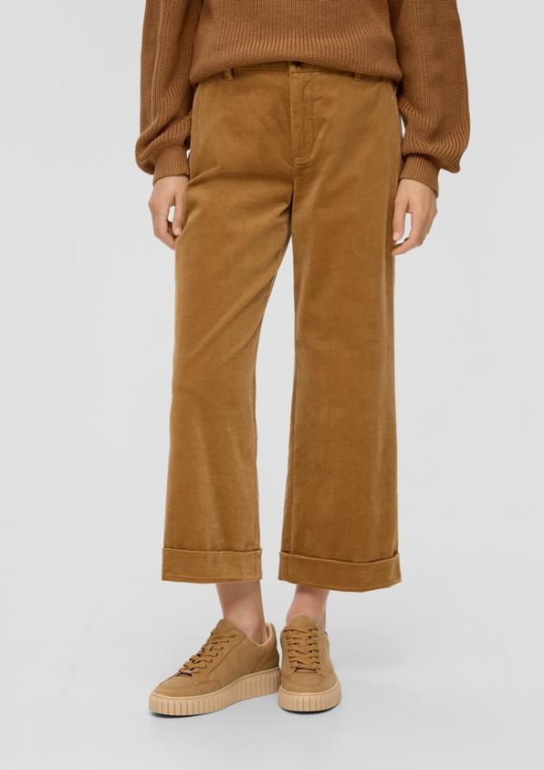 S.Oliver Regular: Culotte aus Cord