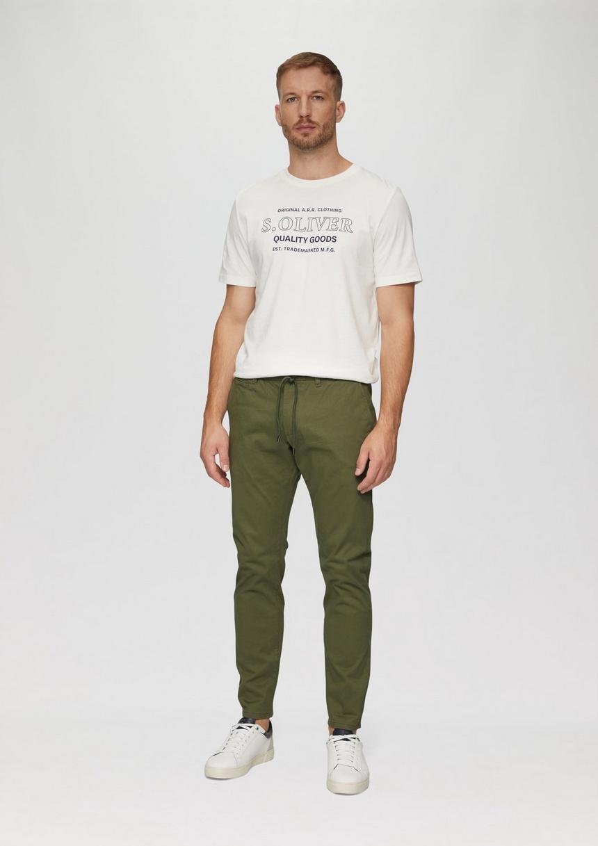 S.Oliver Regular Fit: Chino Mit Gummizug