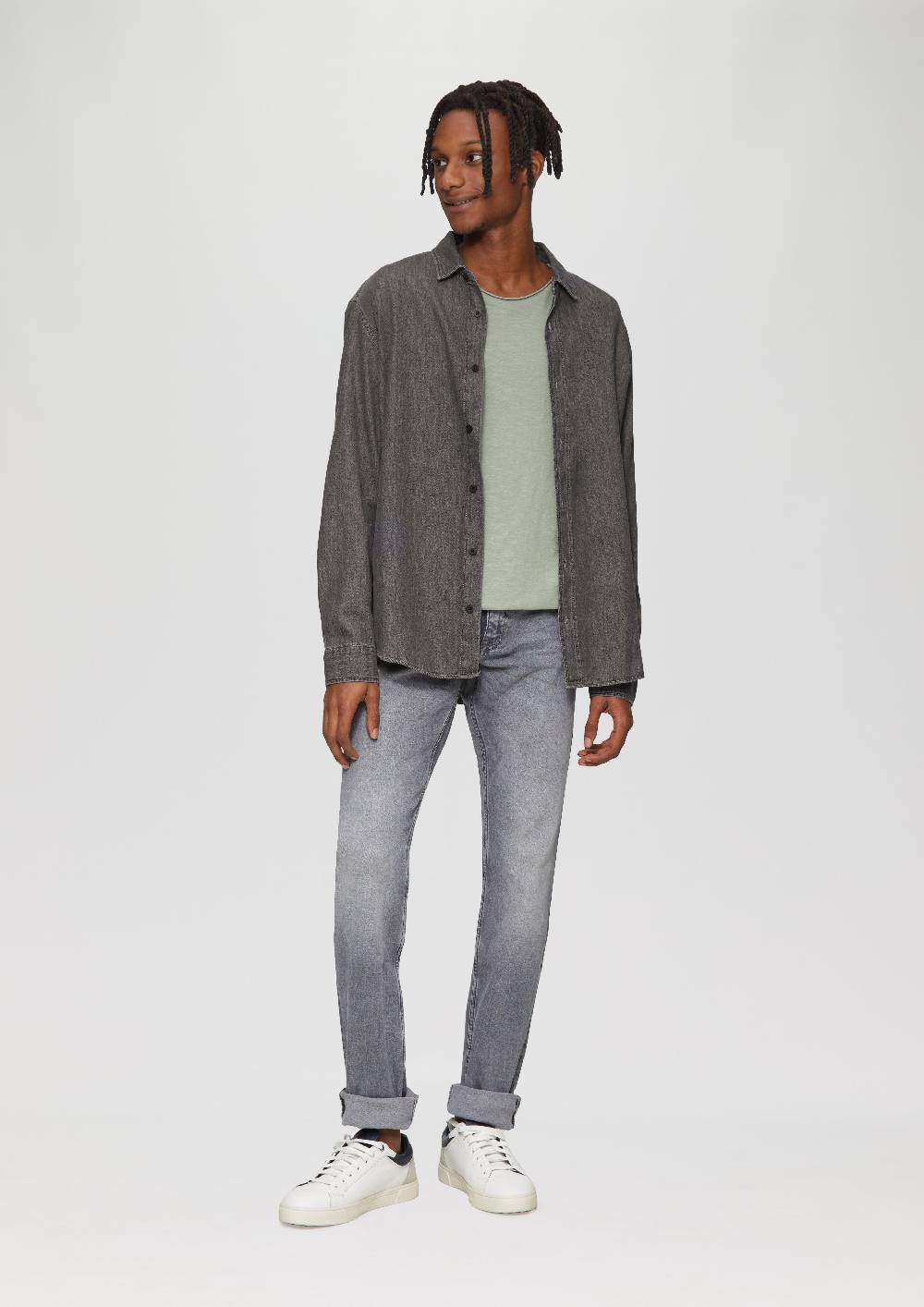 S.Oliver Regular Fit: Denim-Hemd