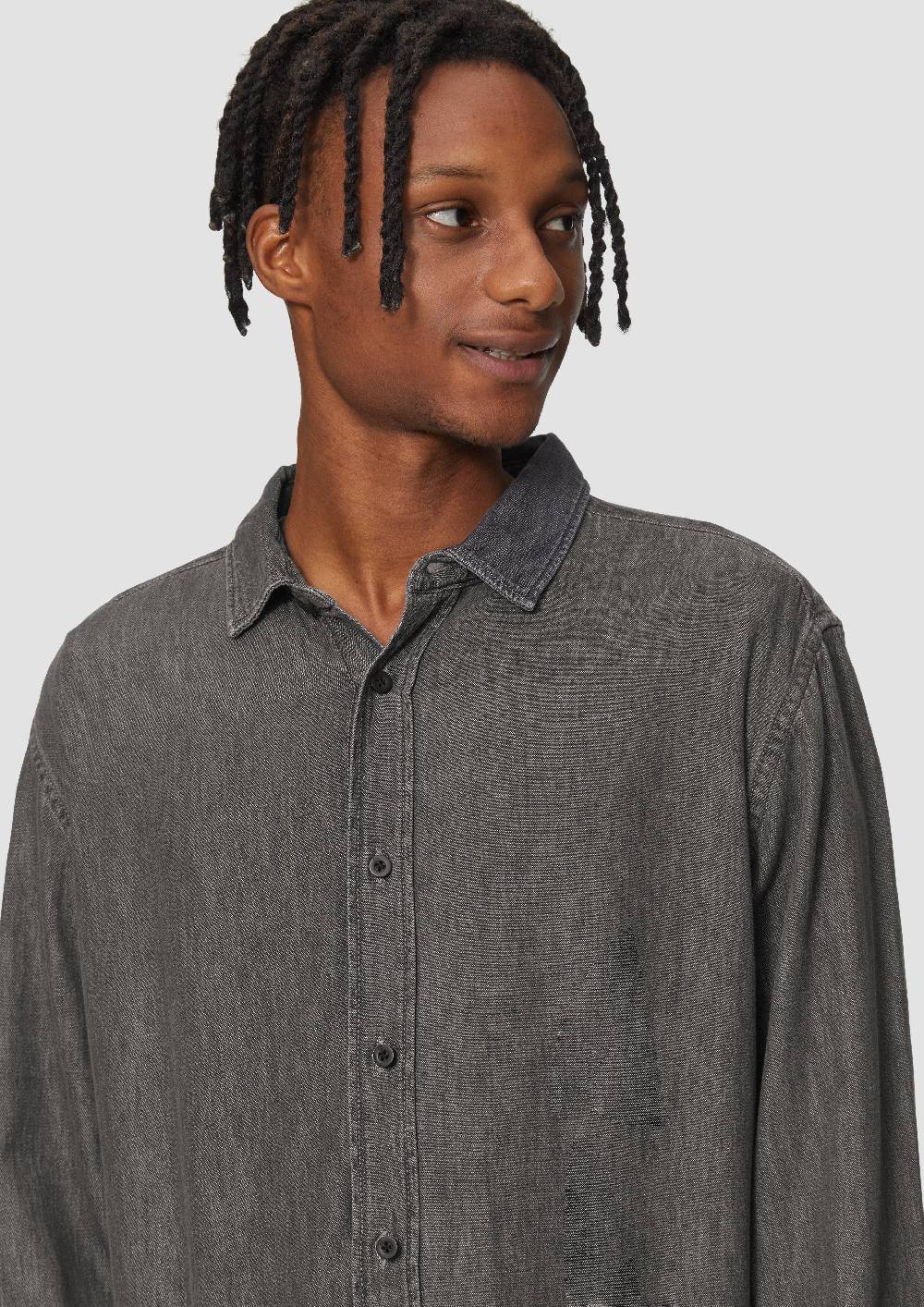 S.Oliver Regular Fit: Denim-Hemd