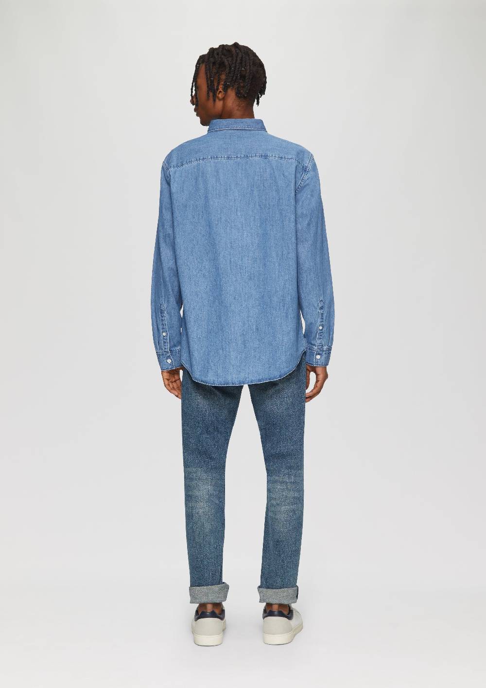 S.Oliver Regular Fit: Denim-Hemd