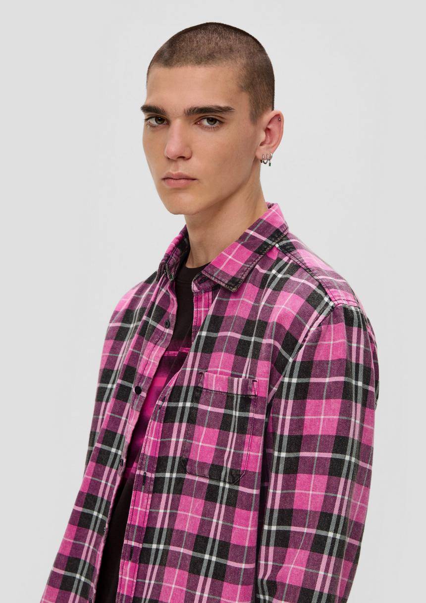 S.Oliver Regular: Hemd Aus Twill