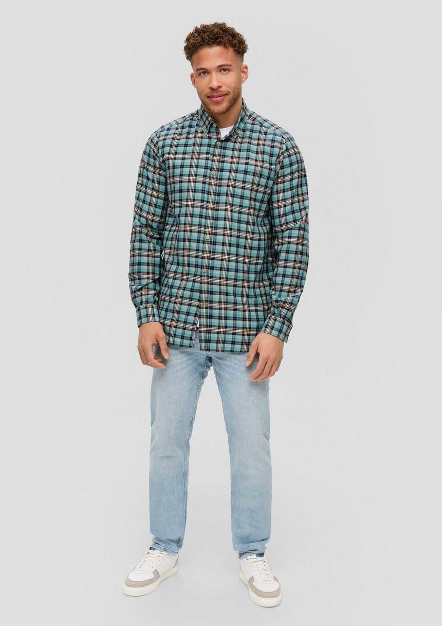 S.Oliver Regular: Hemd Mit Button-down-Kragen
