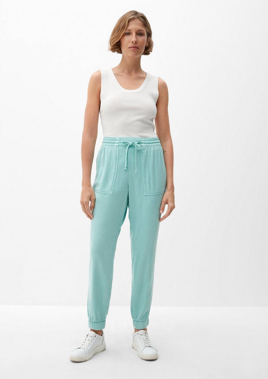 S.Oliver Regular: Hose Mit Garment Dye