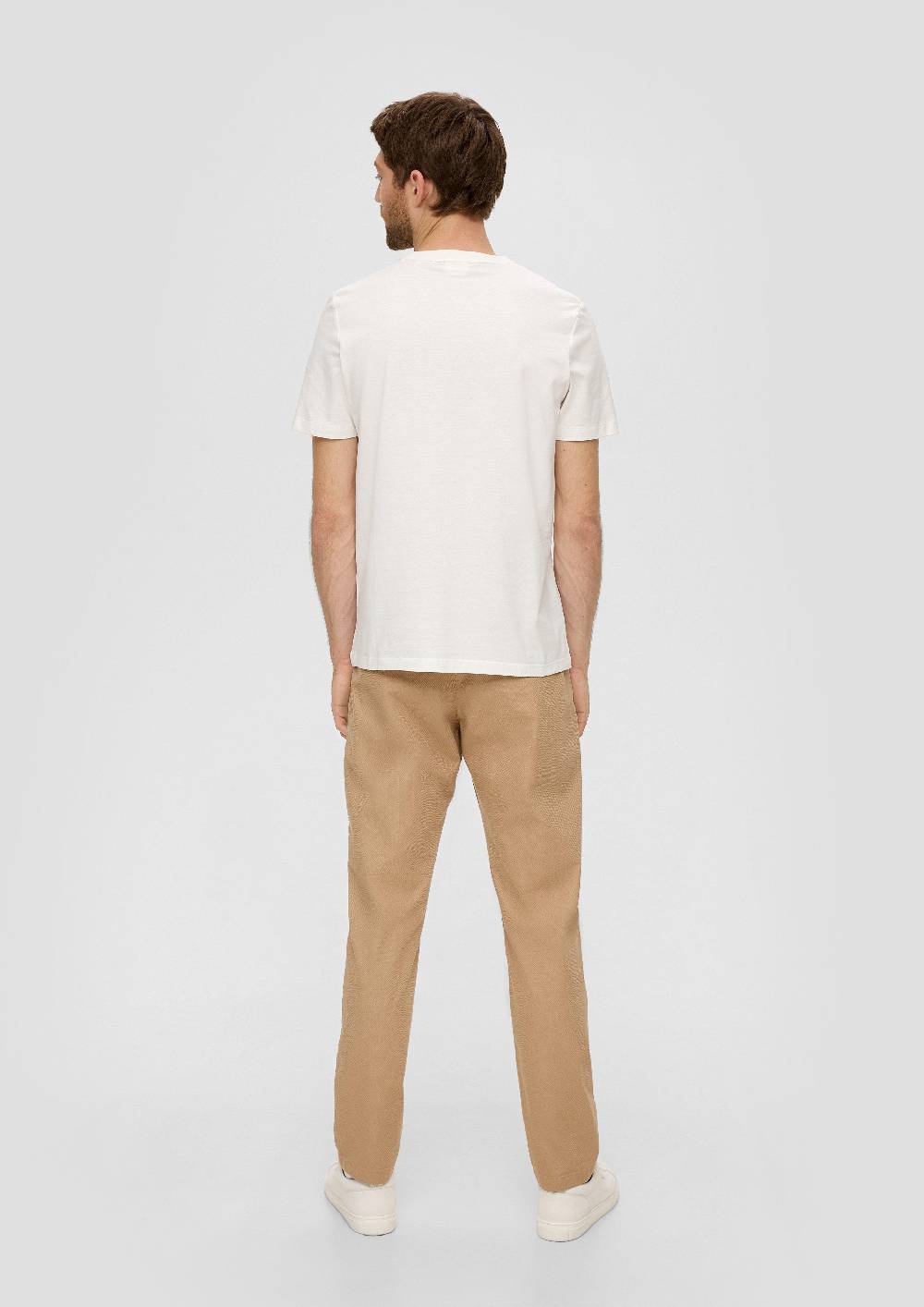 S.Oliver Regular: Hose Phoenix Mit Dobby-Struktur