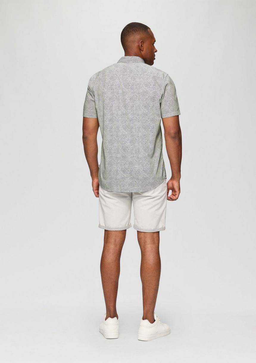 S.Oliver Regular: Kurzarmhemd Mit All-over-Print
