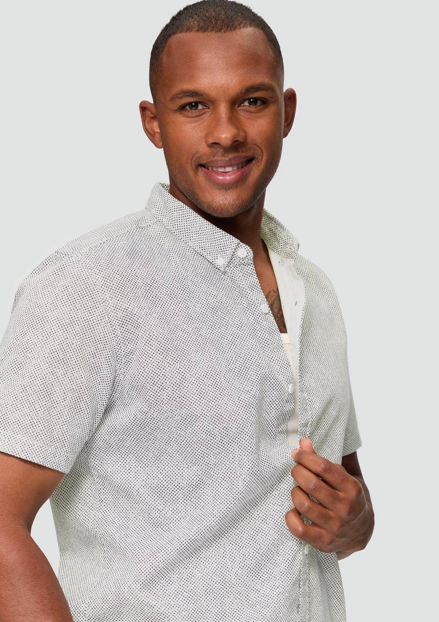 S.Oliver Regular: Kurzarmhemd Mit All-over-Print