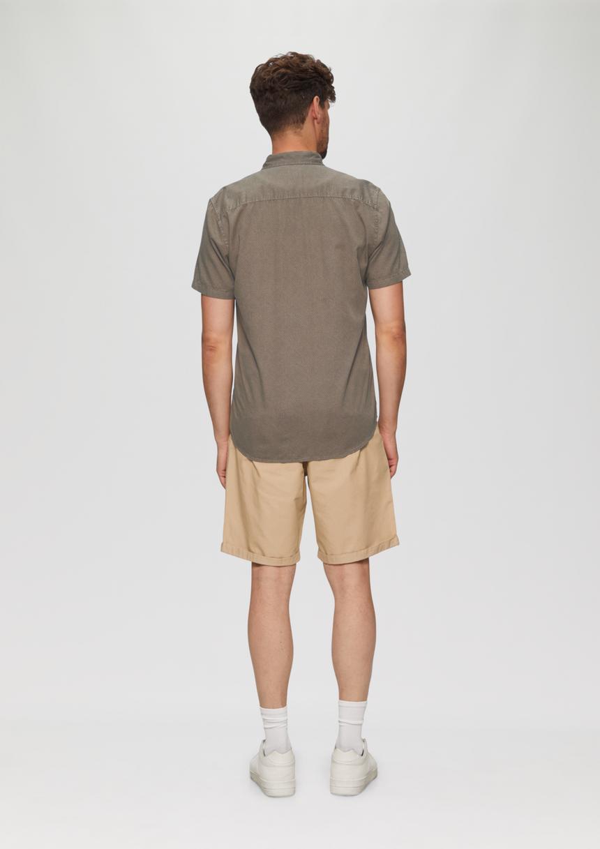 S.Oliver Regular: Kurzarmhemd Mit All-over-Print