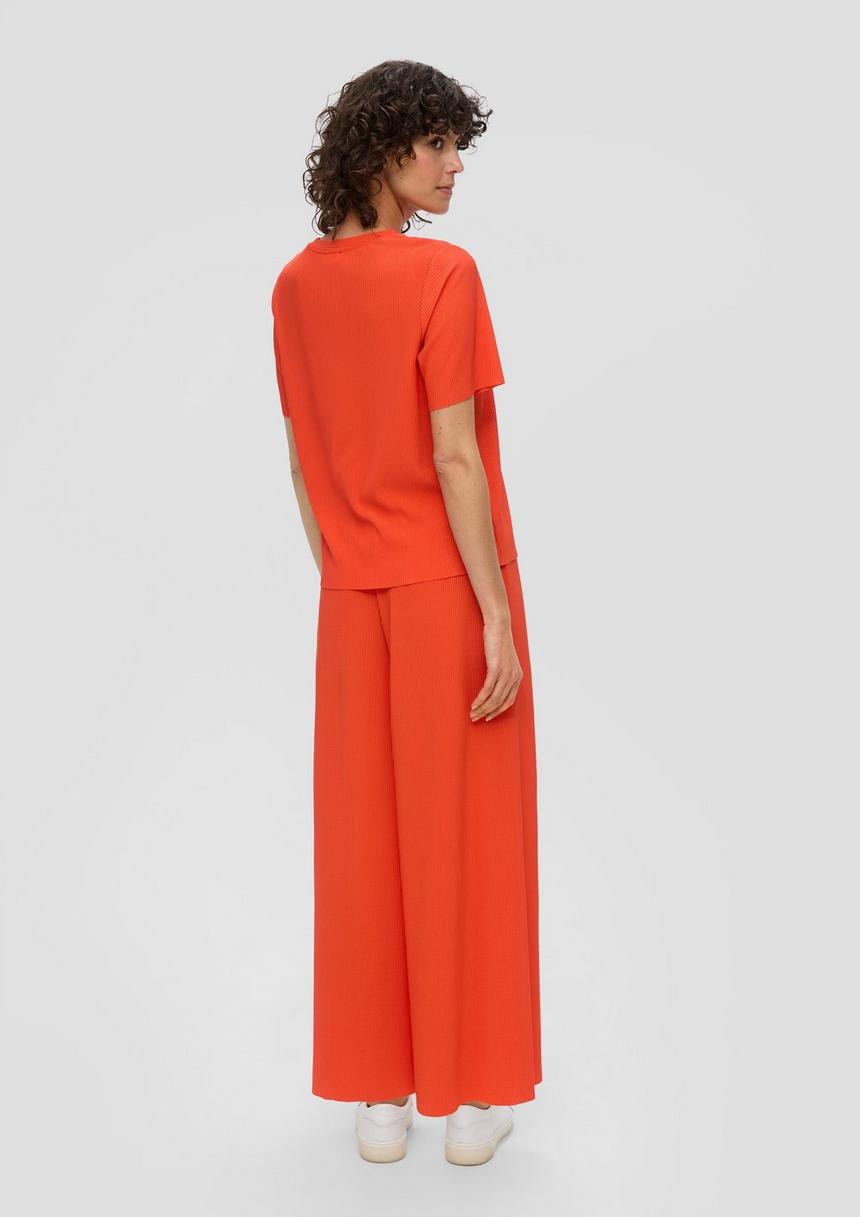 S.Oliver Regular: Plissierte Culottes Aus Jersey